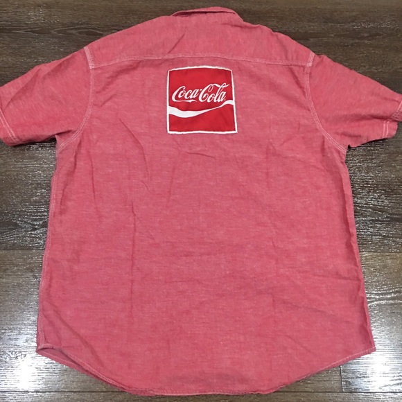 Coca Cola polo shirt for men medium size - Picture 2 of 8